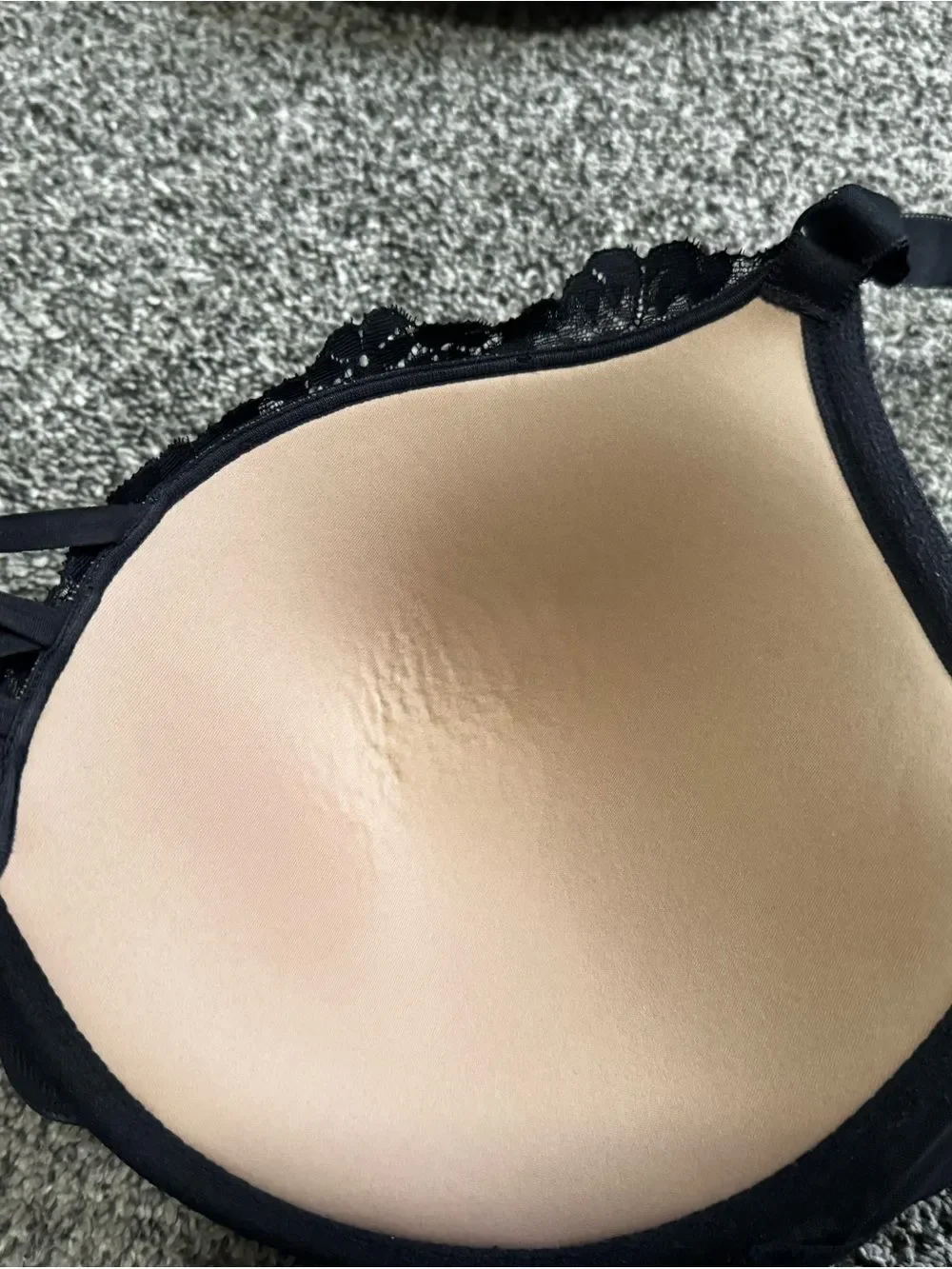 torrid Lace Plunge Bra in Black - 42DDD
